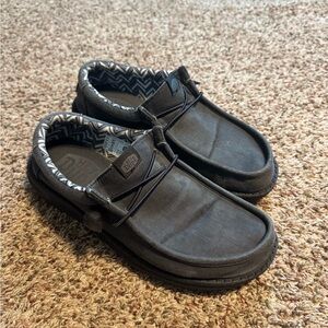 Hey Dude Wally Stretch Canvas Slip-On Shoes